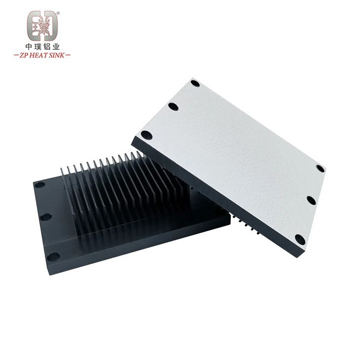 Aluminium Extrusion Processed Passive Heat Sink Radiator