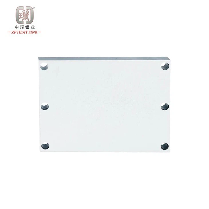 Aluminium Extrusion Processed Passive Heat Sink Radiator